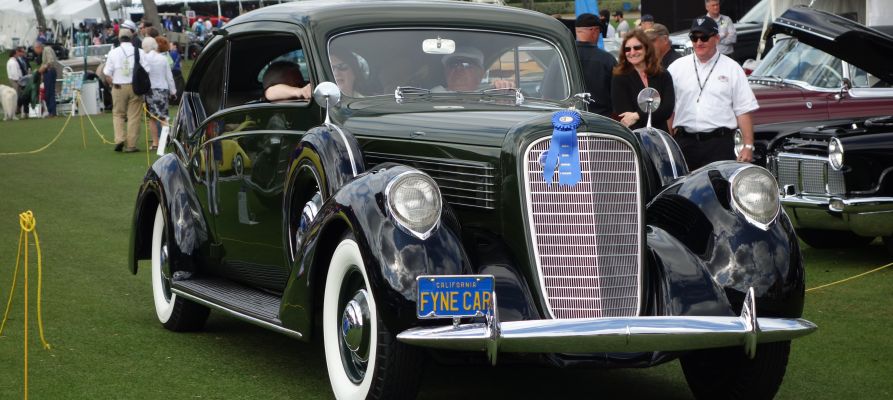 1938 Lincoln Model K Judkins Touring Coupe